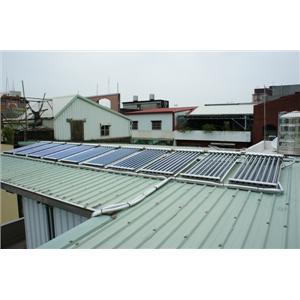 太陽能熱水器1000L , 兆綠科技股份有限公司