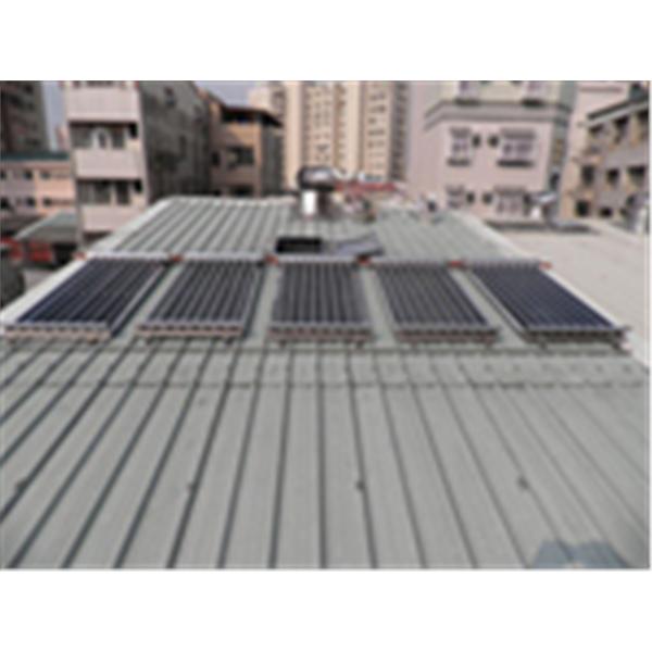烤漆浪板屋頂安裝不須安裝補強架不影響結構,兆綠科技股份有限公司