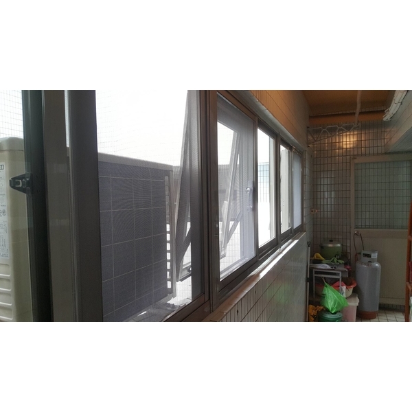 淡水 大河文明 社區 陽台窗安裝