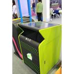 太陽能景觀燈飾垃圾桶-洞洞款 , 立昱廣告工程股份有限公司