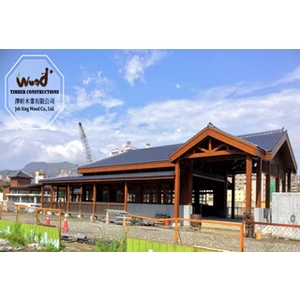 高雄。三塊厝出入口木構工程 , 澤昕木業有限公司