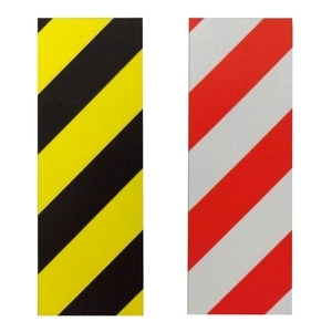SH-1095黑黃/白紅斜紋反光貼紙,旭宏國際有限公司