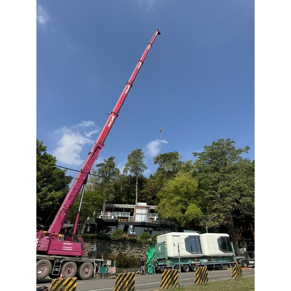 80T吊車施工