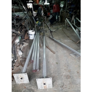 社區路燈組裝架設