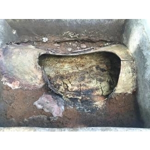 永貞國小清理截油槽施工照