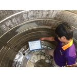 女宿舍白鐵水塔清洗前 - 一太清潔衛生工程行