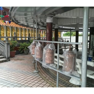 北投照明寺情人廟轉經輪