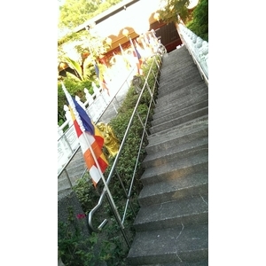 白鐵欄杆扶手施作-三峽區迦葉禪寺