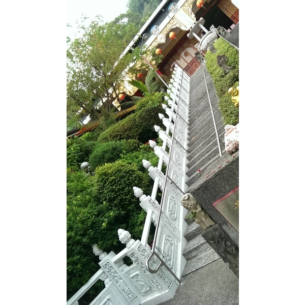 白鐵欄杆扶手施作-三峽區迦葉禪寺