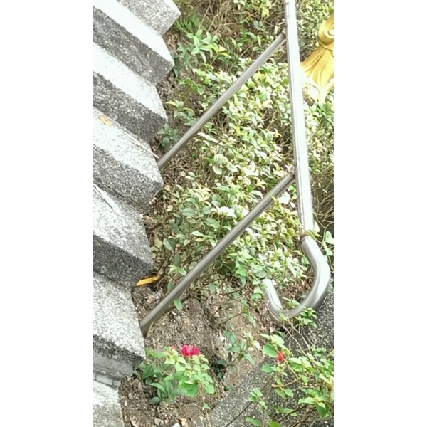 白鐵欄杆扶手施作-三峽區迦葉禪寺-鴻昇鐵工廠