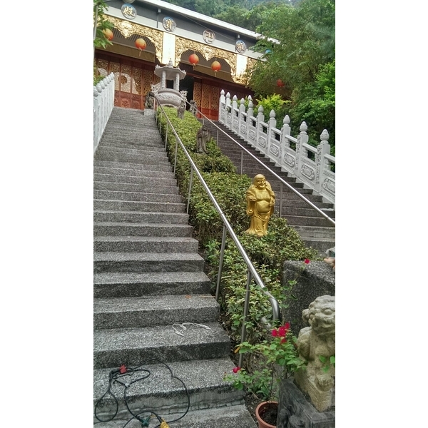 白鐵欄杆扶手施作-三峽區迦葉禪寺