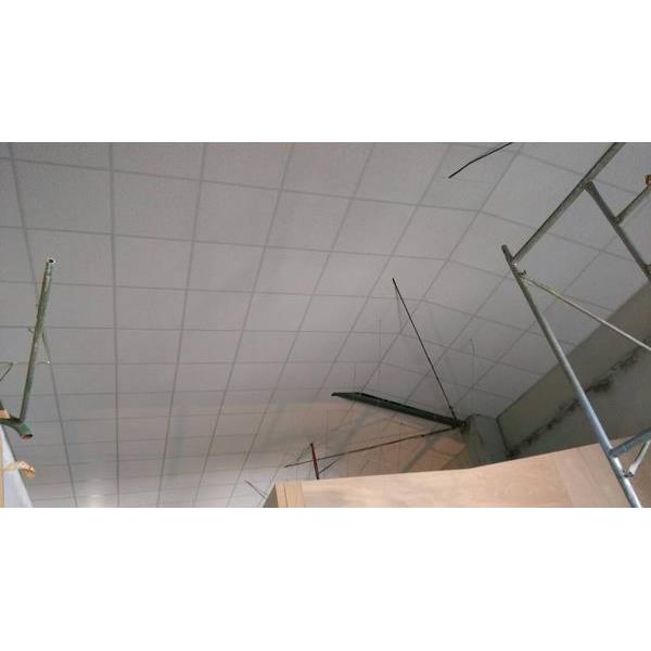 明架天花板完成,精瑑裝潢工程行