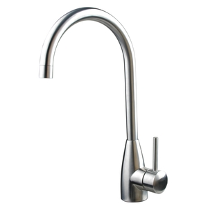 桃型廚房冷熱混合不銹鋼水龍頭,鋼鼎企業社