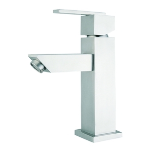 方型面盆不銹鋼水龍頭(低),鋼鼎企業社