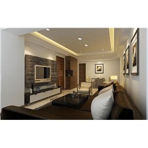 翔裬空間規劃-木柵鄭公館-客廳3D立體圖 , 翔稜室內裝修有限公司