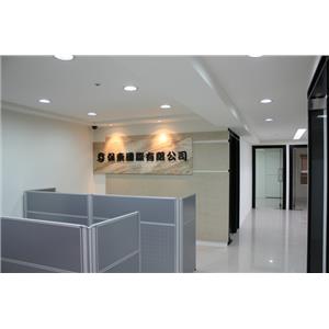 翔稜設計-松江路辦公室-入口接待區