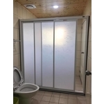 可拆式淋浴拉門 - 鼎發鋁門窗