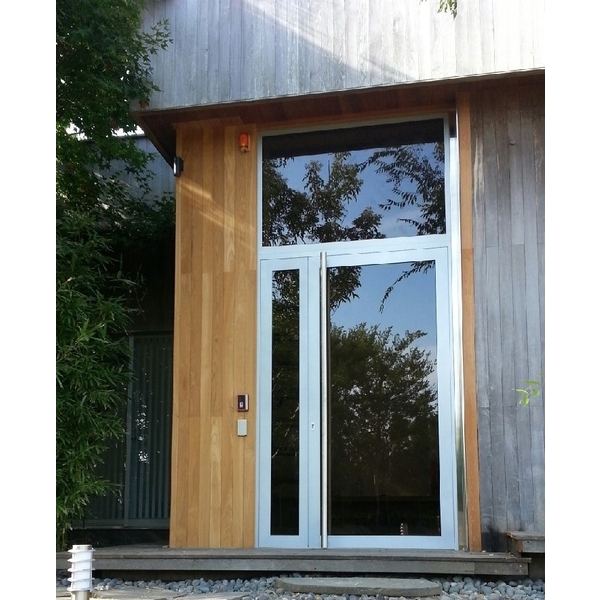 私人住宅玄關門樘(子母門+固定窗),諾司實業股份有限公司