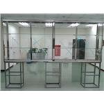 鏡面不繡鋼玻璃展示櫃 - 金興玻璃店