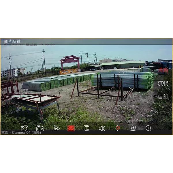 百萬畫素攝影機室外白天畫質,偉宏電子通訊企業社