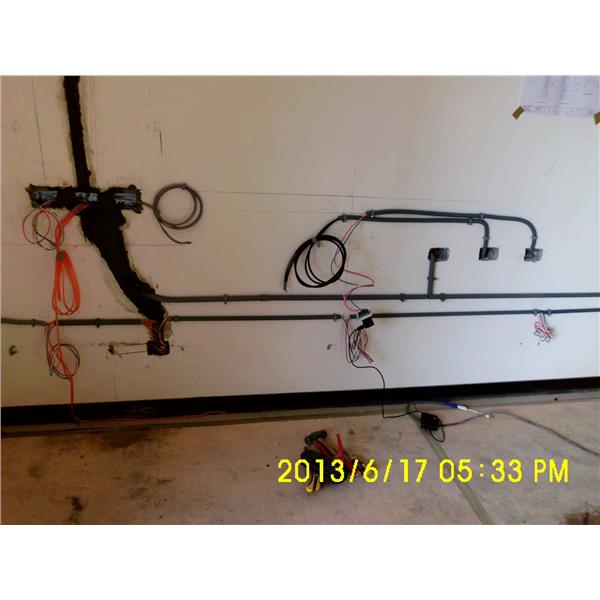 電視牆線路施作,鉅富水電工程行