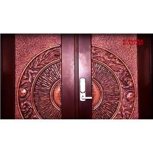 銅雕門_龍鳳呈祥 , 丹特門控集團