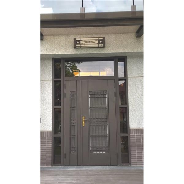 鑄鋁子母玄關門組-承品工程行