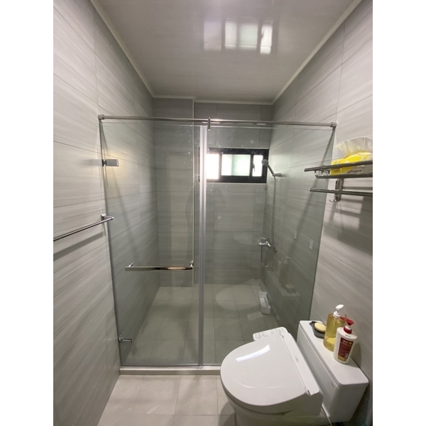 廁所乾濕分離淋浴拉門,承品工程行