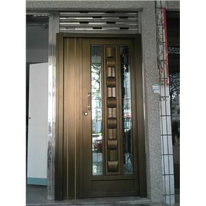 日式鑄鋁管制門