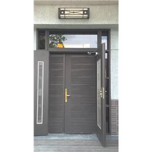 鑄鋁子母玄關門組