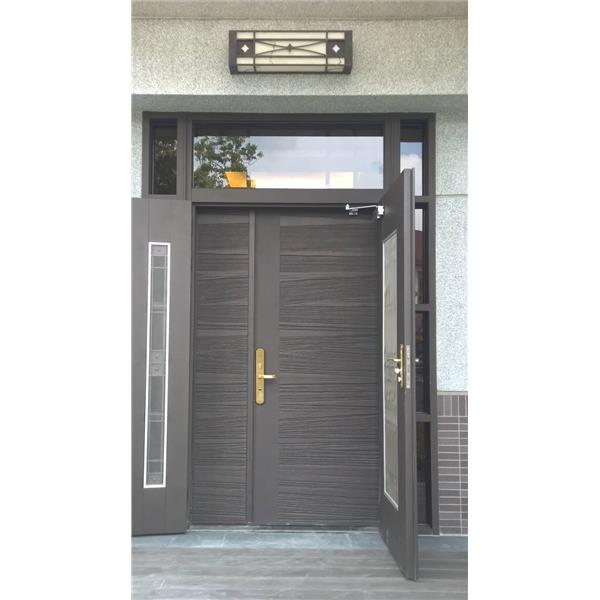 鑄鋁子母玄關門組,承品工程行