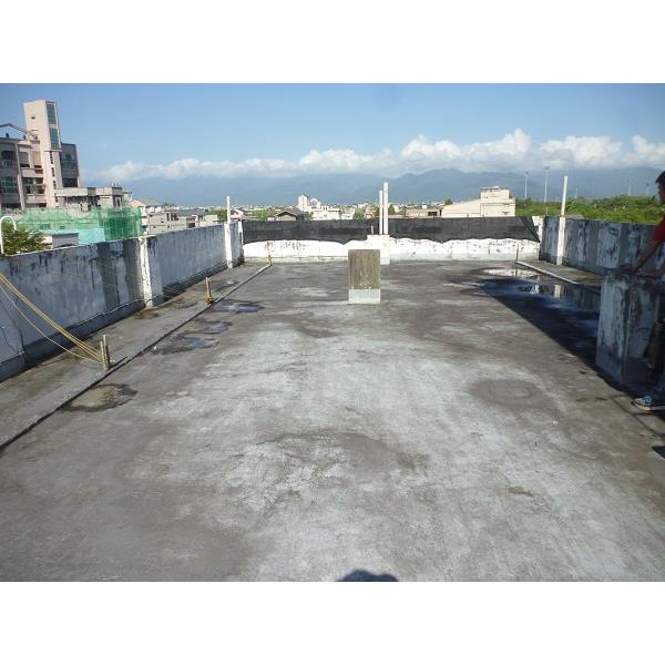 頂樓防水施工前