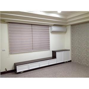 調光捲簾、壁紙,啟閤建設開發有限公司