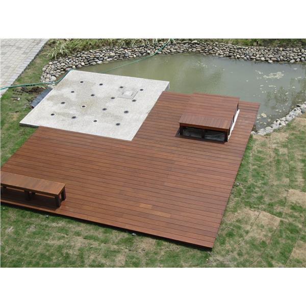 噴泉周圍木地板,尚順木業科技有限公司