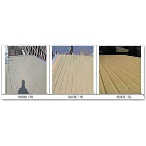 頂樓鐵皮油漆粉刷-文山國小