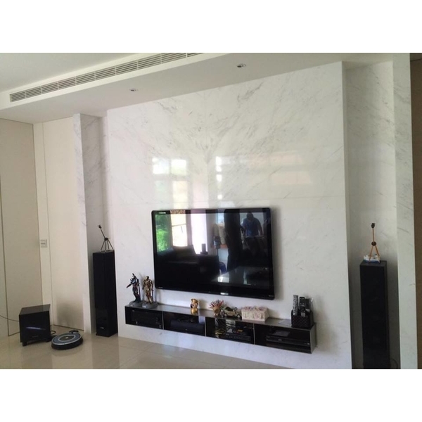 大理石電視牆 大理石電視牆,宏盛室內裝修工作室
