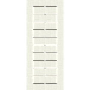 極緻系列-UV彩繪仿木工藝門M系列-白橡木色 , 星焱實業股份有限公司