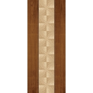 極緻系列-UV彩繪仿木工藝門M系列-柚木色 , 星焱實業股份有限公司