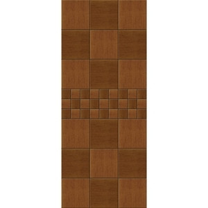 極緻系列-UV彩繪仿木工藝門M系列-柚木色 , 星焱實業股份有限公司