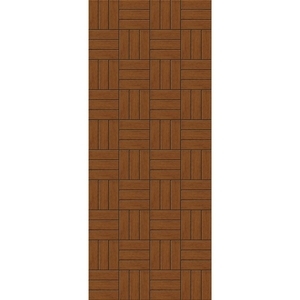 極緻系列-UV彩繪仿木工藝門M系列-柚木色 , 星焱實業股份有限公司