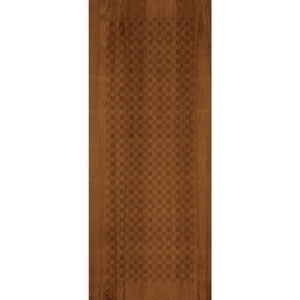 極緻系列-UV彩繪仿木工藝門M系列-柚木色 , 星焱實業股份有限公司