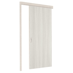 極臻系列-貼皮仿木工藝門-白橡木色 , 星焱實業股份有限公司