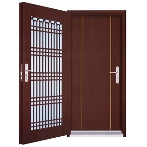 烤漆單色直卡 和式雙圓門花 咖啡砂 , 星焱實業股份有限公司