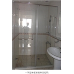 一字型無框玻璃淋浴拉門-歐芬堡有限公司