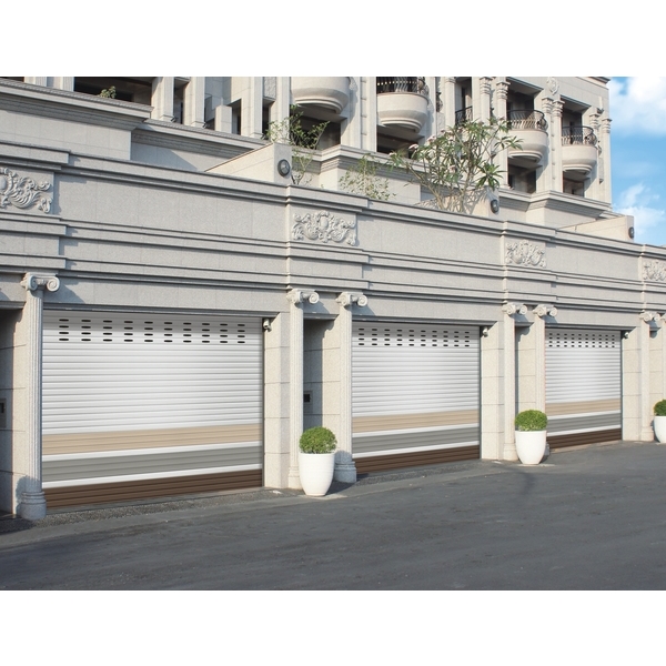 702雙層鋁合金捲門