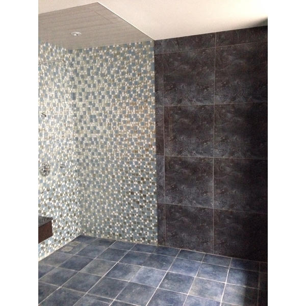 玻璃馬賽克GRD002+ 66006金屬磚-伯朗藍線石60*60(壁),高詠建材有限公司