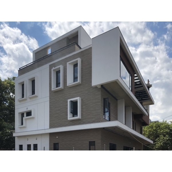 鋁合金抗污導水板安裝實例,瑞克大衛國際有限公司