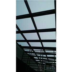 採光罩+防盜窗 , 弘大鋼鋁門窗行