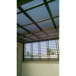 採光罩+防盜窗1 - 弘大鋼鋁門窗行