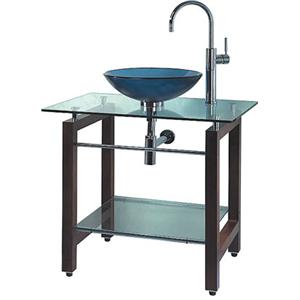 碗型玻璃洗臉盆組 (不含龍頭),晶柏林明鏡有限公司